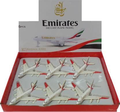 Toy Mall Die-Cast Emirates Plane Set - Die-Cast Emirates Plane Set ...