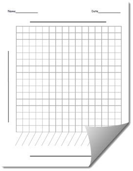 Blank Line Graph Template by Hashtag Teached | TPT