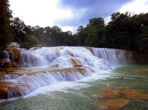 Cascadas de Agua Azul, Chiapas, México | Cascadas de agua azul ...