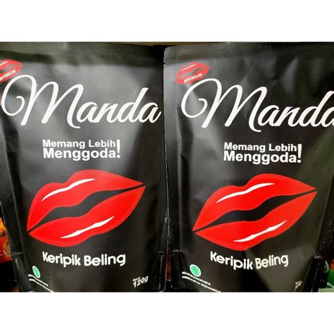 Jual Keripik Beling Manda Pedas Cemilan Enak Oleh Oleh | Shopee Indonesia