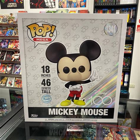 Funko Pop 1341 Mickey Mouse Oversize 46cm – Topolino – Disney 100 ...