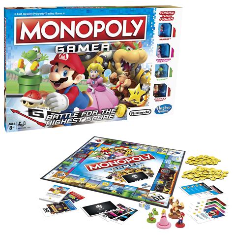 Monopoly mario bros | Los juegos de mesa más divertidos.