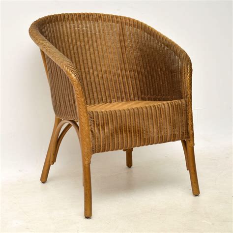 1950’s Lloyd Loom ‘Lusty’ Wicker Armchair Chair | Retrospective ...