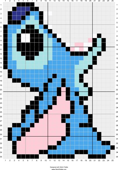 pixel art maker - Stitch Fiddle | Free online knitting and cross stitch ...