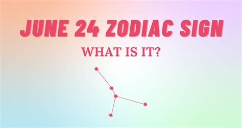 June 24 Zodiac Sign Explained | So Syncd