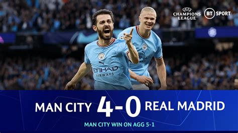 Man City Vs Real Madrid (4-0) | A Complete Footballing Masterclass ...