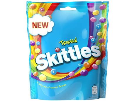 Skittles rainbow brings new tropical flavour