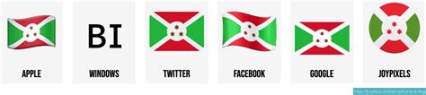 🇧🇮 Flag of Burundi emoji