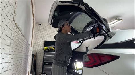 Replacing 2022 Lexus RX350L Interior Liftgate Trim Cover Panel Assembly ...