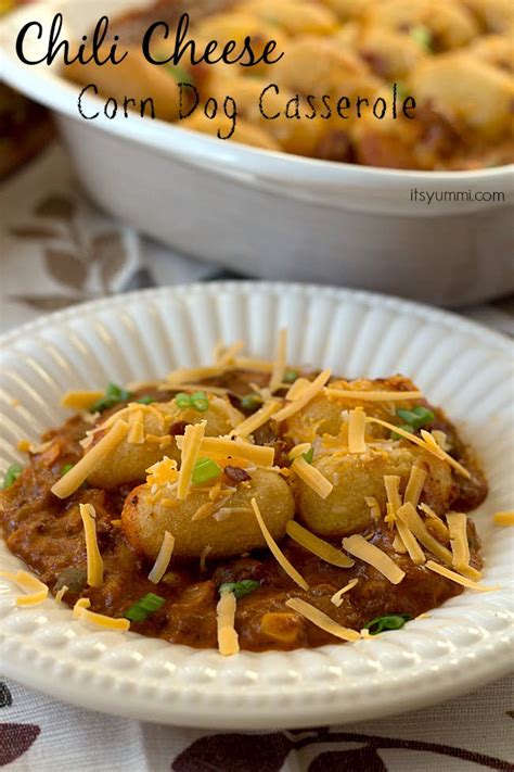 Chili Cheese Corn Dog Casserole Recipe