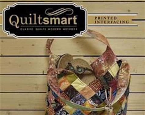 Mondo Bag Pattern With Interfacing by Quiltsmart | Etsy