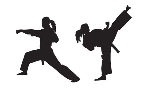 Taekwondo Silhouette - ClipArt Best