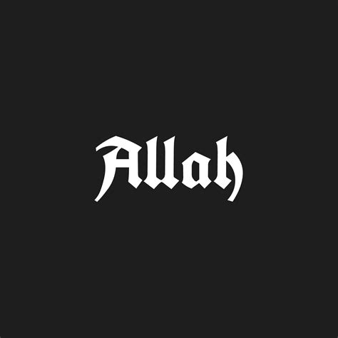 ALLAH Name HD Wallpaper for pc in Different Fonts - Islam