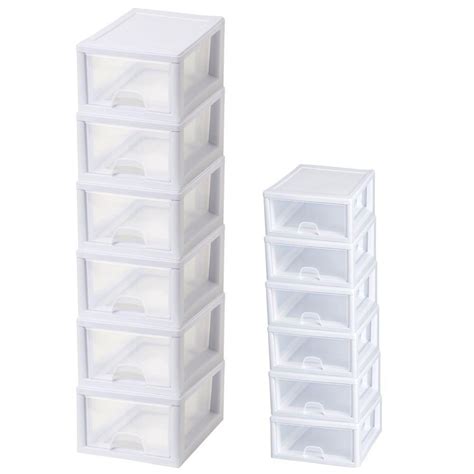 storage bins with drawers