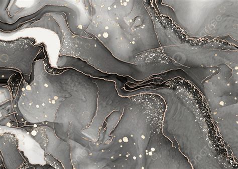 Black Marble Glitter Gold Fluid Elegant Background, Marble Background ...