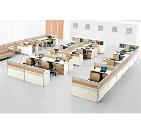 Modern Manufacturer H Shape Office Cubicle Office Workstation Modular ...