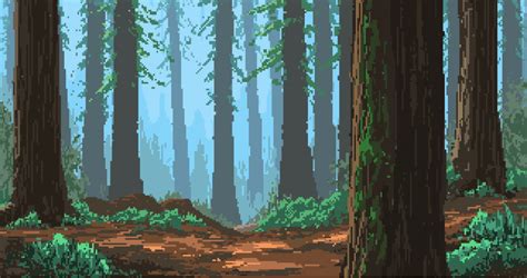 forest background pixel art platformer - Pesquisa Google | Pixel art ...