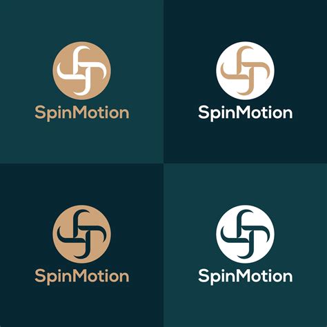 Stylish Spinning logo, spin motion logo design, Business identity ...