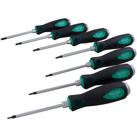 7 Piece Heavy Duty Comfort Grip Torx® Screwdriver Set | Gray Tools ...