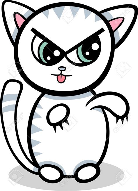 Angry Cat Drawing at GetDrawings | Free download