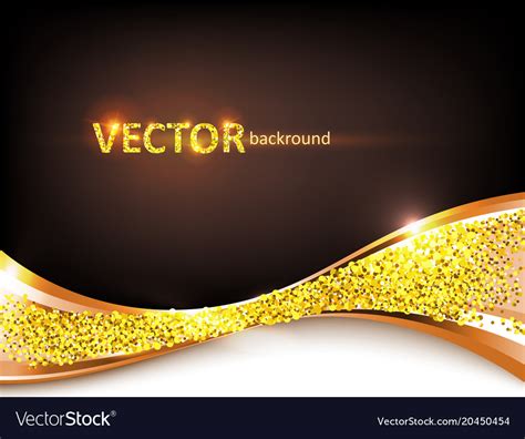 Gold abstract elegant background Royalty Free Vector Image