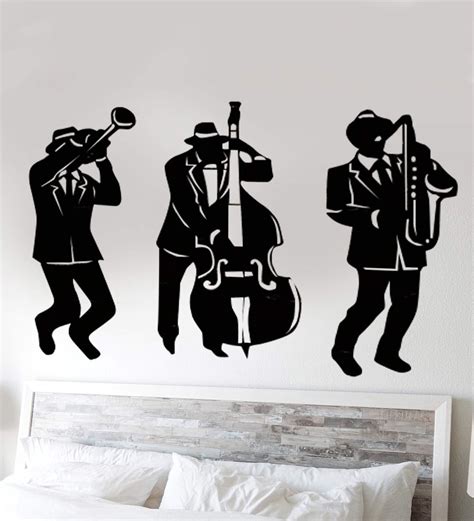 Buy Iron Musician Band Wall Art In Black By WallCentre Online ...