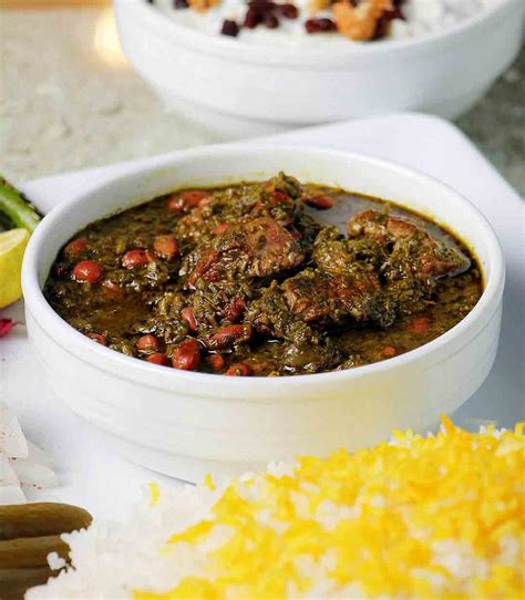 Khoresh Ghormeh Sabzi Recipe - Persian Herb Stew with Beef and Beans