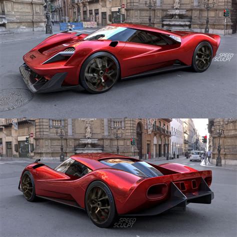 2025 Ford GT Model Designed by Marco Wietrzychowski