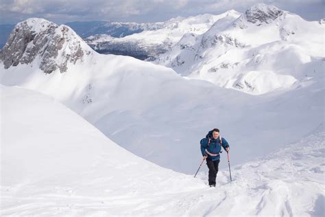 Triglav ski touring traverse in Slovenia. 3-day trip. IFMGA guide