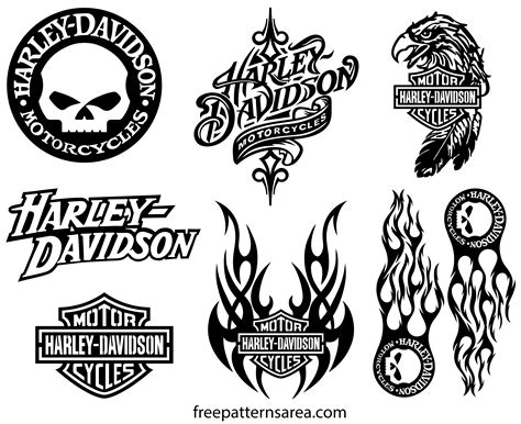 View 20 Harley Davidson Logo Outline - mondeluxe