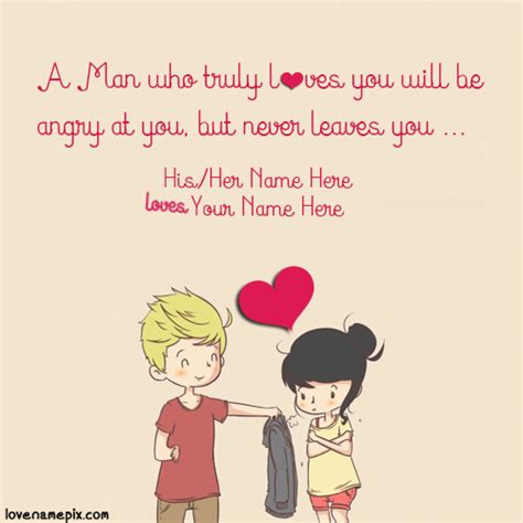 Write Name on Sweet Couple Quotes For Her Picture - Love Name Generator ...