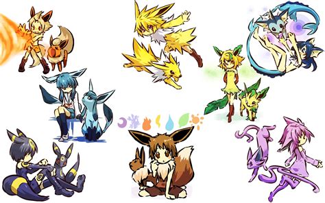 Eevee Evolutions Wallpaper - WallpaperSafari