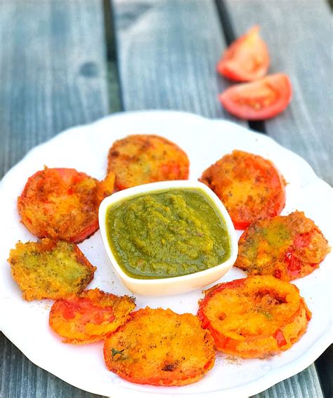 Tomato Bhajiya | Pakora recipes, Chaat, Masala recipe