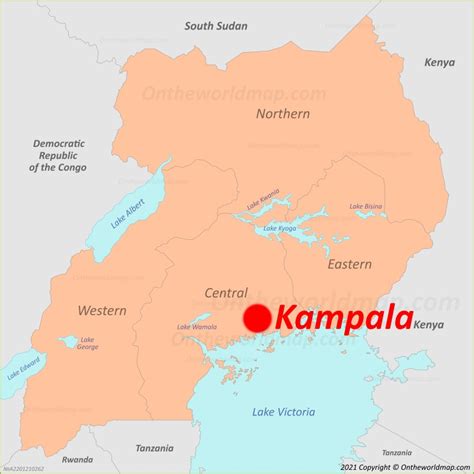 Map Of Kampala Uganda Africa Guide Maps | The Best Porn Website