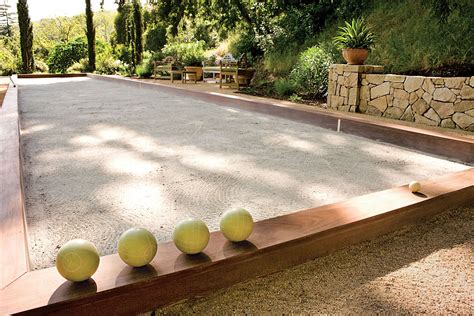 Bocce Ball Court Pictures - DIY