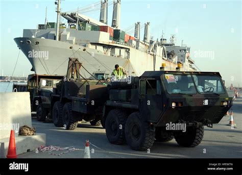 Heavy expanded mobility tactical truck hemtt hi-res stock photography ...