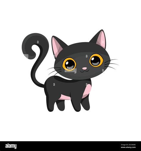 Cartoon Black Cat