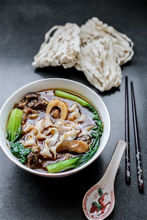 Taiwanese Beef Shank Noodle Soup - Ang Sarap