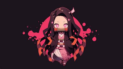 5120x2880 Resolution Nezuko Kamado Cute Demon Slayer 5K Wallpaper ...