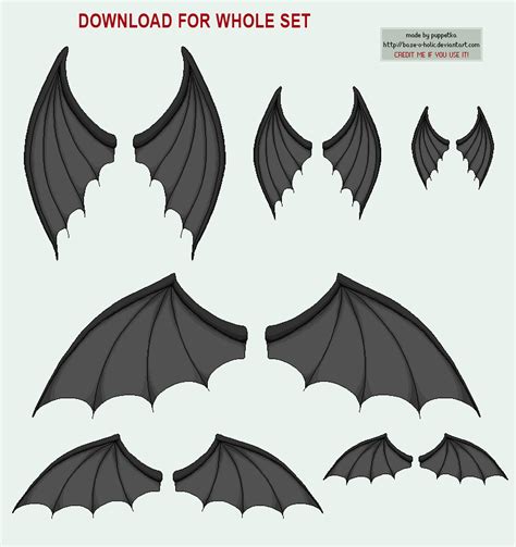 demon wings by base-o-holic on DeviantArt