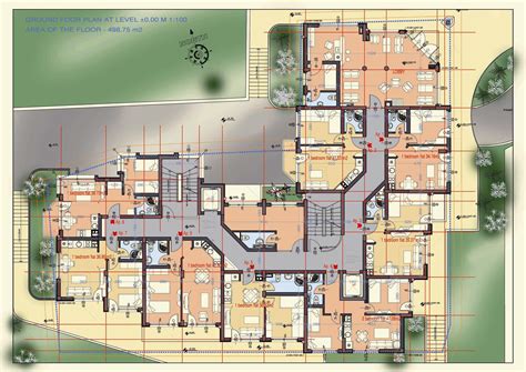 Small Hotel Floor Plan - floorplans.click