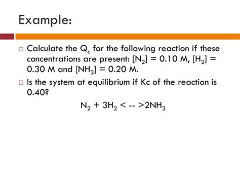 PPT - Reaction Quotient PowerPoint Presentation - ID:5084895