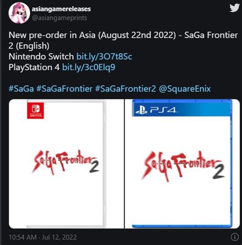 SAGA FRONTIER 2 REMASTERED LEAKED - Ganker