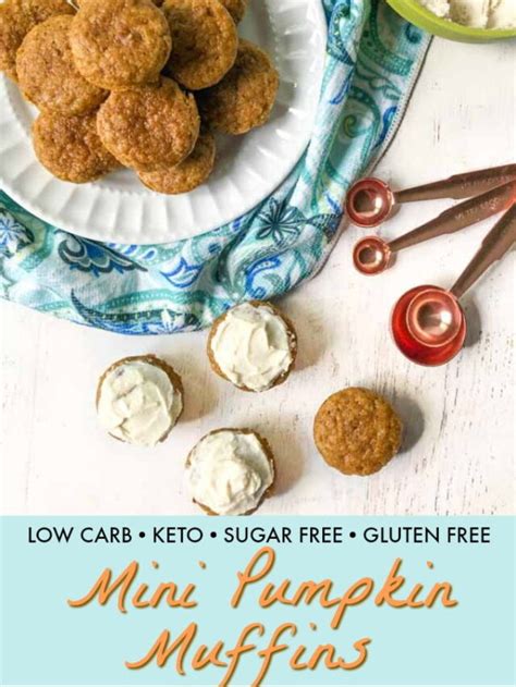 Mini Keto Pumpkin Muffins | My Life Cookbook - low carb healthy ...