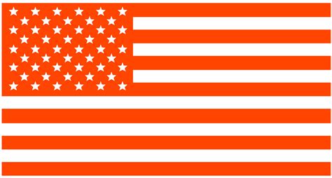 American Flag Silhouette | Free vector silhouettes