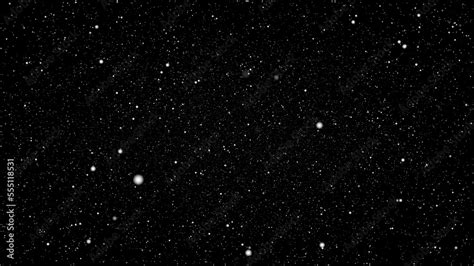 simple space background, white stars on a black background. Stock ...