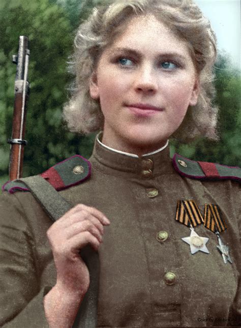 Roza Shanina Soviet sniper during World War II credited with 59 ...