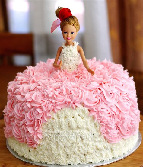 Sage Trifle: Barbie Birthday Cake