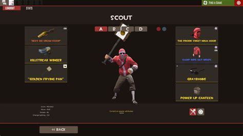 Any recommendations to improve my Scout cosmetic loadout ...