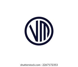 Vm Logo Design Vector Template Stock Vector (Royalty Free) 2267172353 ...